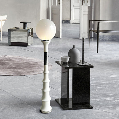 Sculptural Ceramic Floor Lamp - A Modern Art Piece