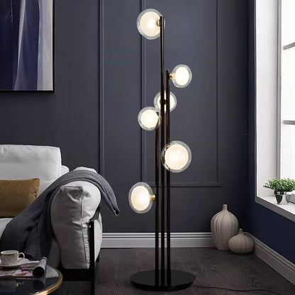 Modern Orb Floor Lamp - A Playful and Elegant Design