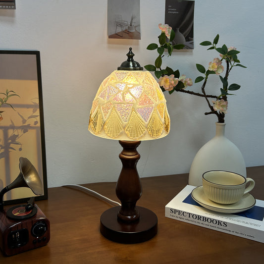 Seashell Mosaic Table Lamp - A Touch of Coastal Charm