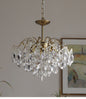 Vintage-Inspired Crystal Chandelier - Timeless Elegance and Luxury