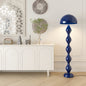 Playful Green Floor Lamp with Dome Shade - A Pop of Color