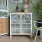 The Magnolia Art Nouveau Display Cabinet - French Country Glass Door Sideboard