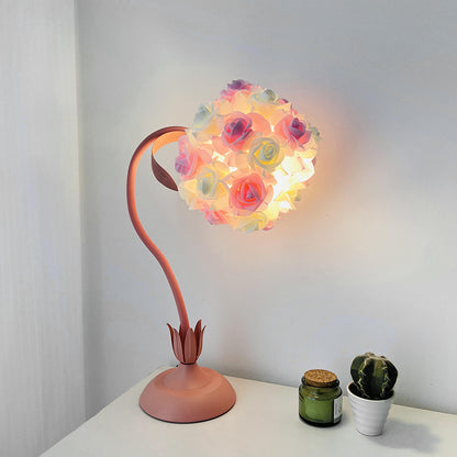 Romantic Rose Table Lamp - A Blooming Delight