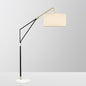 Sleek and Sophisticated Floor Lamp with Adjustable Arm