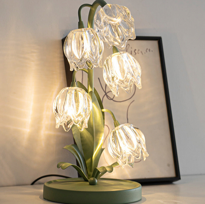 Whimsical Flower Lamp - A Touch of Springtime Magic