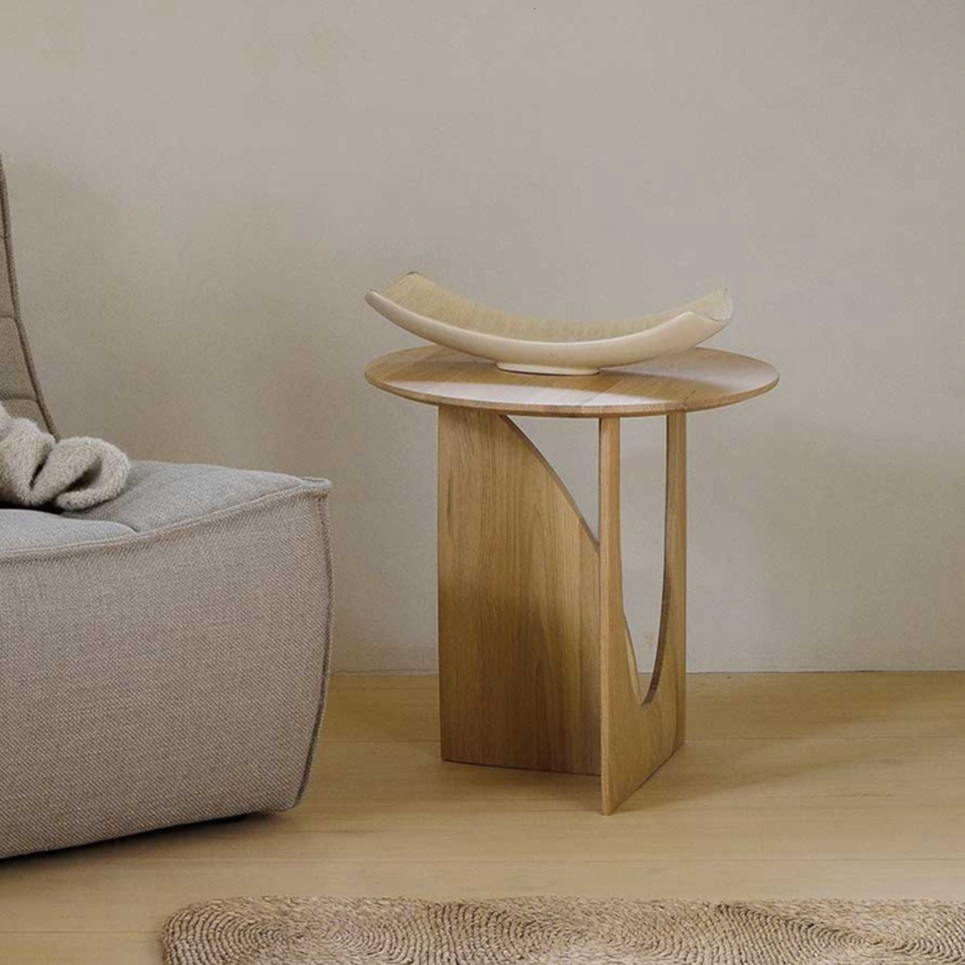 Furnishaus Liora: The Wood Wonder Side Table