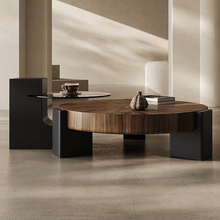 Shop Furnishaus | Mitchell Modern Wood Coffee Table