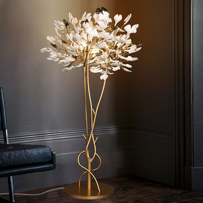 Ginkgo Leaf Floor Lamp - A Nature-Inspired Masterpiece