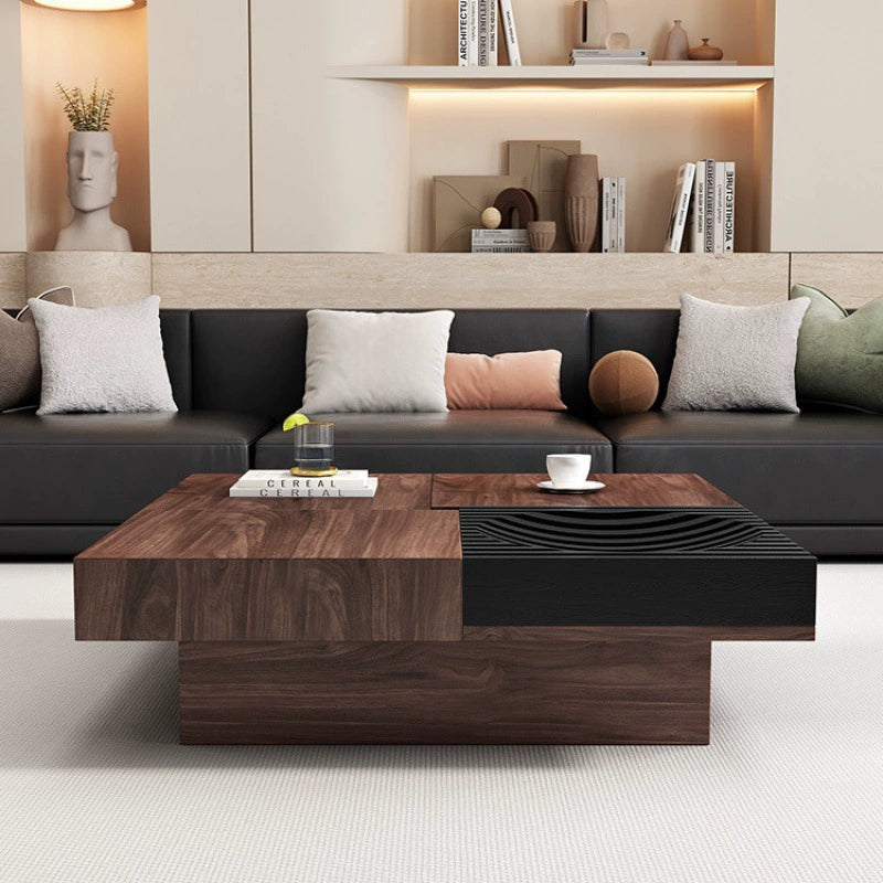 Furnishaus Kensington: Sophisticated Modern Coffee Table with Storage