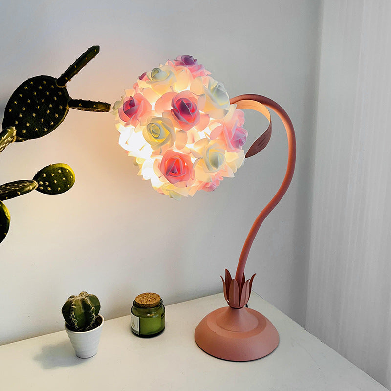 Romantic Rose Table Lamp - A Blooming Delight