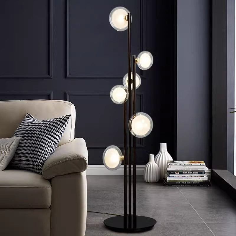 Modern Orb Floor Lamp - A Playful and Elegant Design