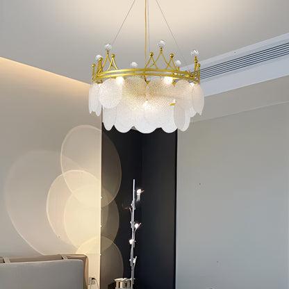 Royal Crown Chandelier - A Regal Masterpiece