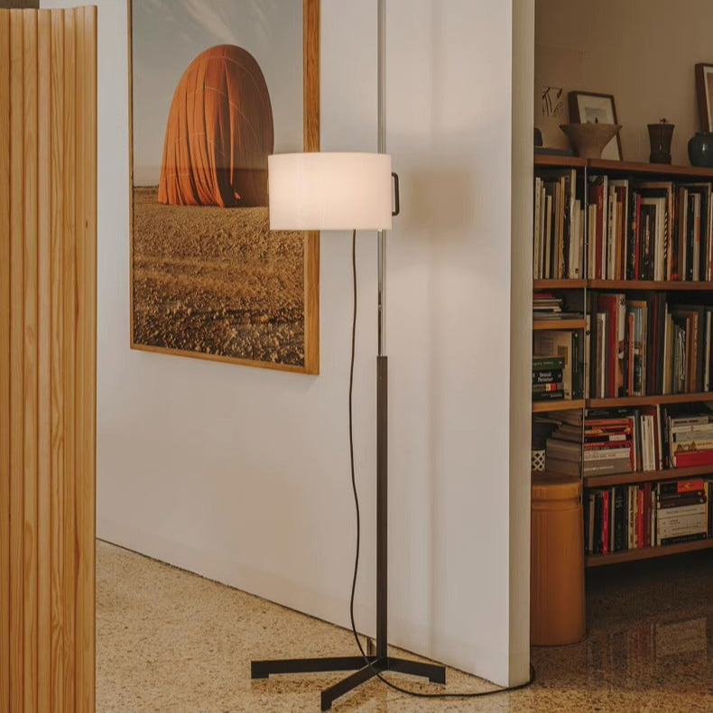 Mid-Century Modern Floor Lamp with Adjustable Shade - A Timeless Classic