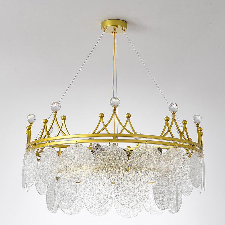 Royal Crown Chandelier - A Regal Masterpiece