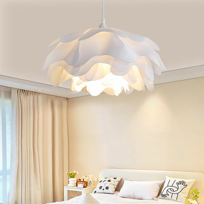 Elegant Flower-Shaped LED Chandelier - Modern and Romantic Lighting