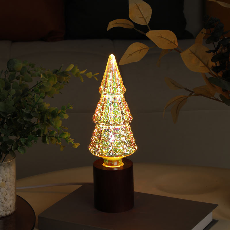 Sparkling Christmas Tree Table Lamp - A Festive Delight