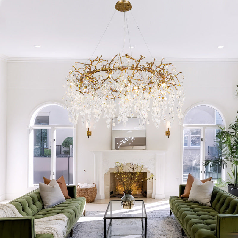 Whimsical Branch Chandelier - A Modern Masterpiece