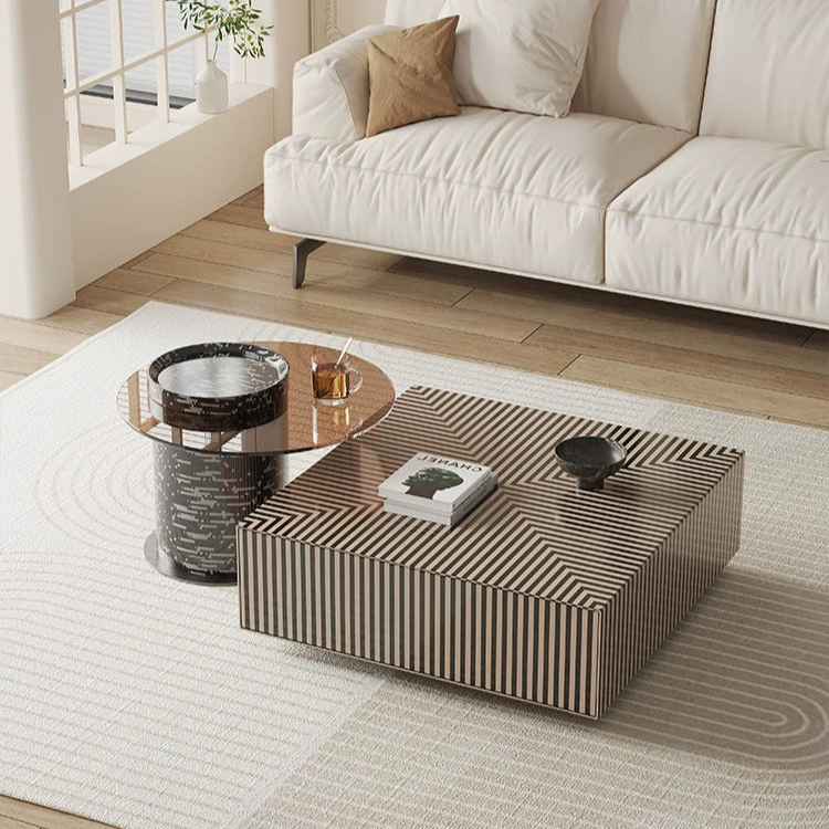 Furnishaus Mitchell Modern Wood Coffee Table | Stylish & Spacious