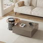 Furnishaus Mitchell Modern Wood Coffee Table | Stylish & Spacious