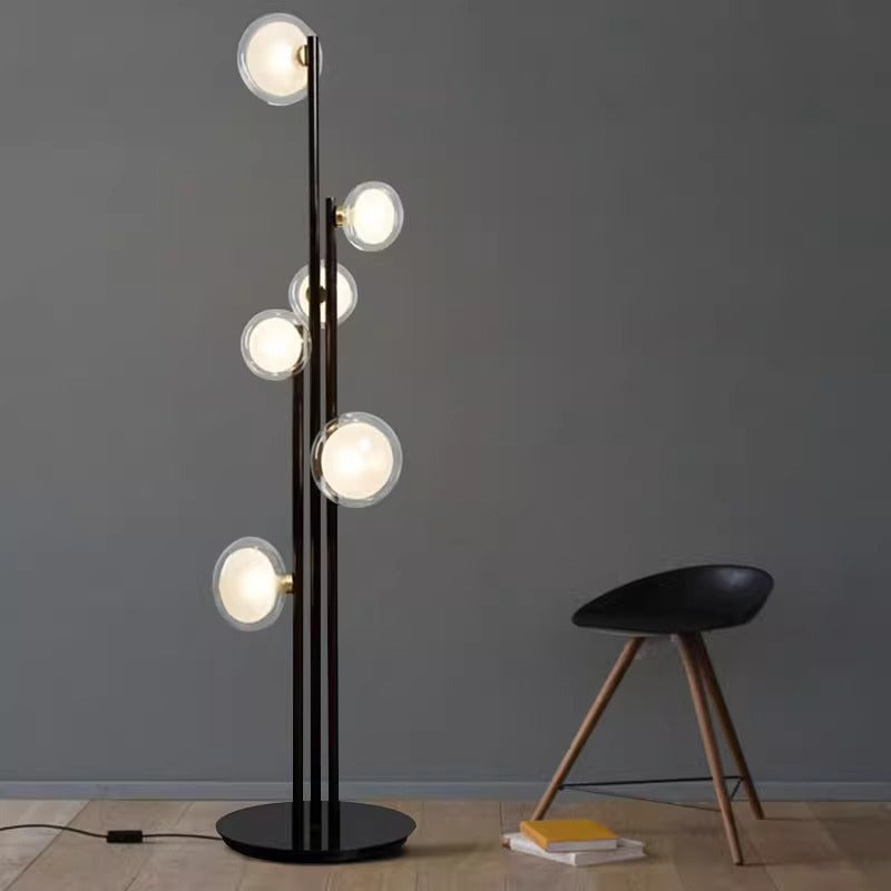 Modern Orb Floor Lamp - A Playful and Elegant Design