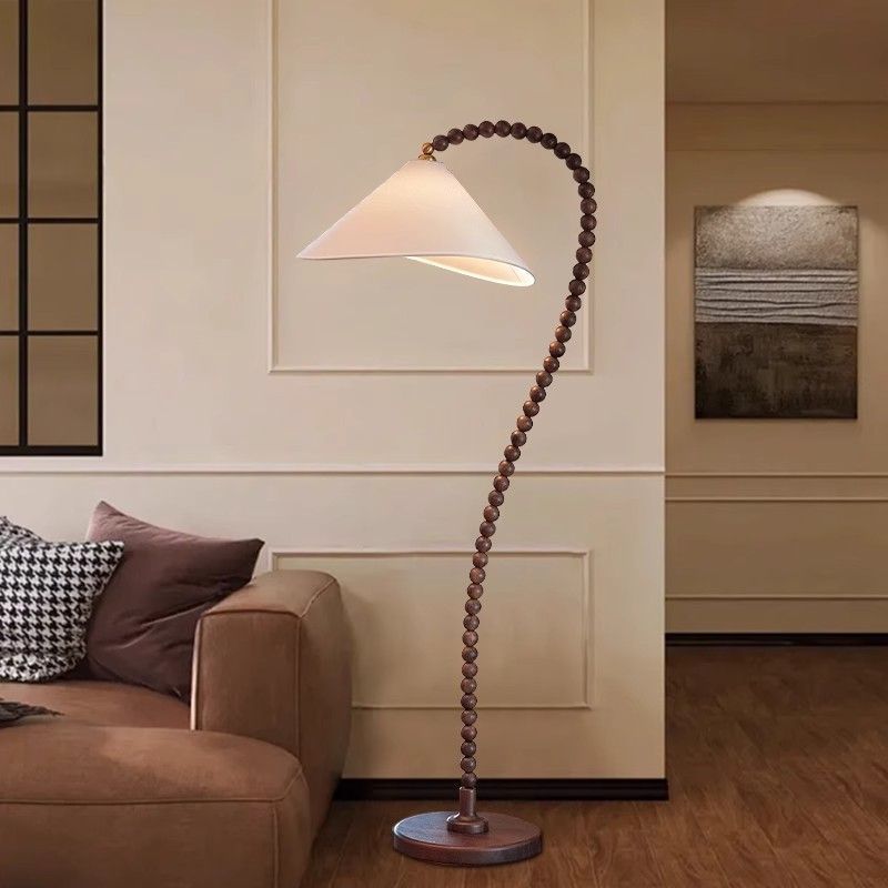 Bohemian Bead Floor Lamp - A Bohemian Chic Statement