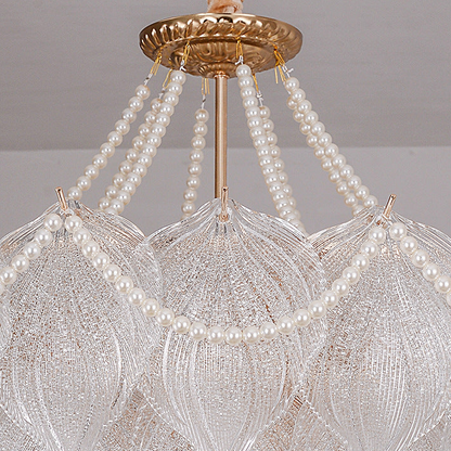 Elegant Leaf-Shaped Chandelier - A Touch of Nature