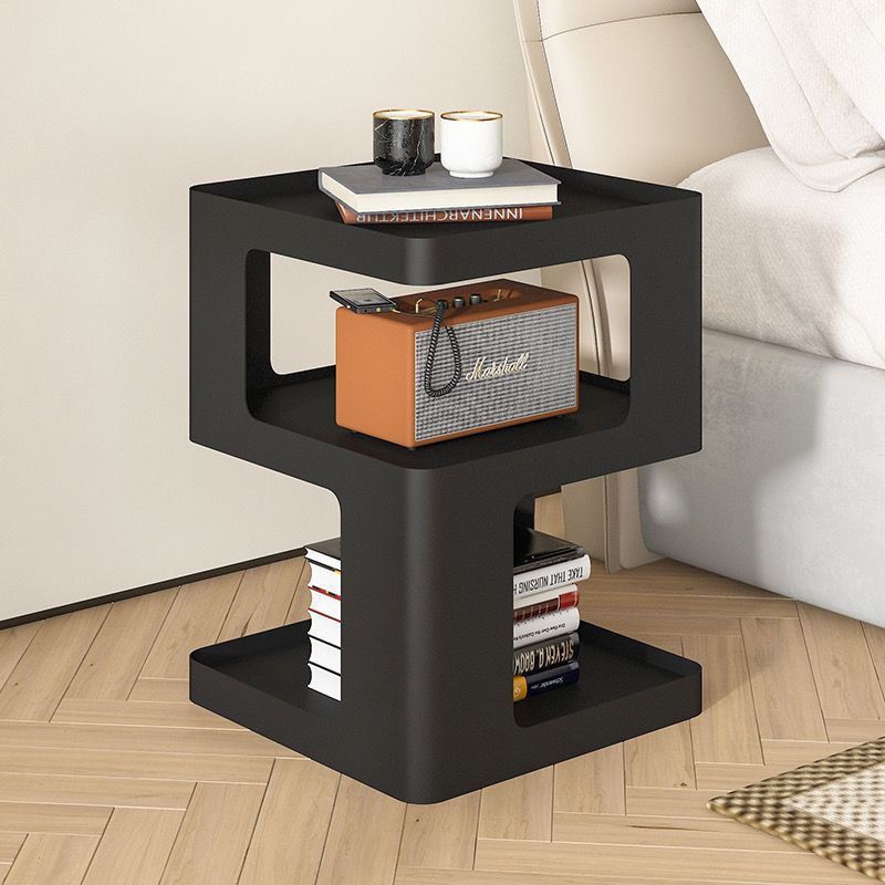 Iron bedside cabinet modern coffee table living room small side table