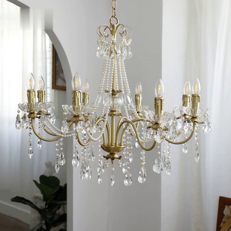 Opulent Crystal Chandelier - Timeless Elegance and Luxury