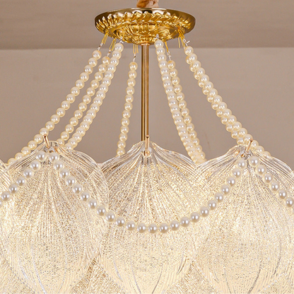 Elegant Leaf-Shaped Chandelier - A Touch of Nature