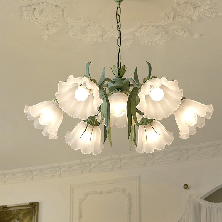 Vintage Floral Chandelier - Romantic and Elegant