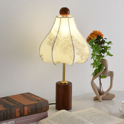 Vintage Floral Table Lamp - A Touch of Romantic Elegance