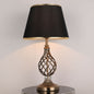 Vintage-Inspired Cage Table Lamp - A Touch of Industrial Chic