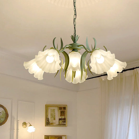 Vintage Floral Chandelier - Romantic and Elegant