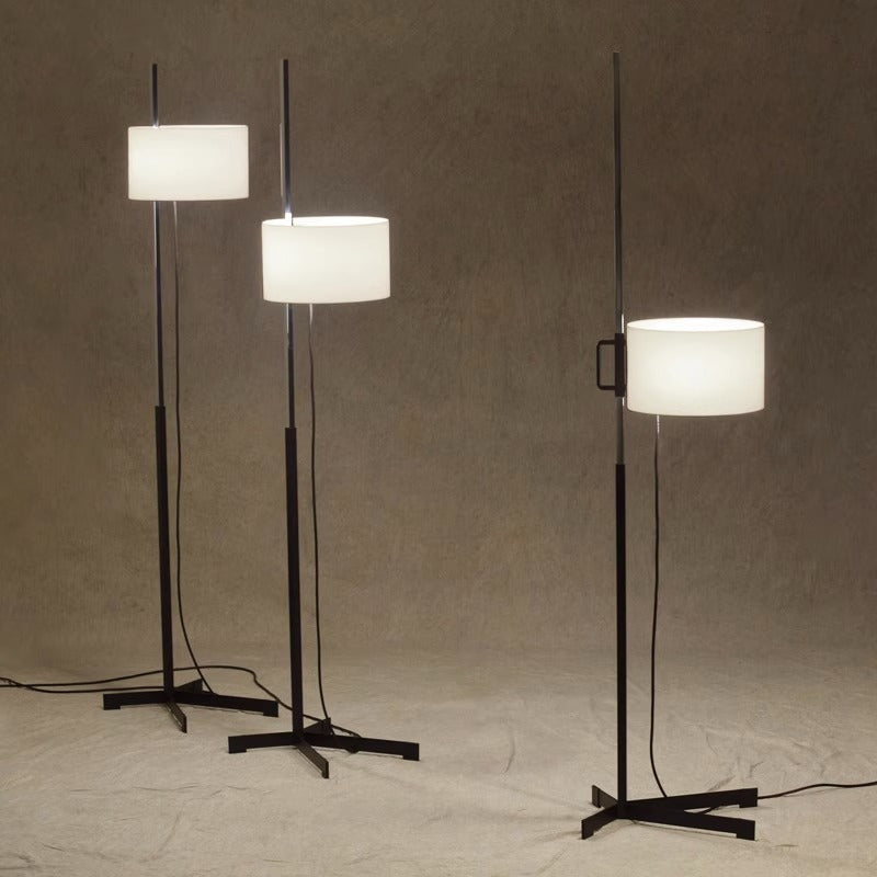 Mid-Century Modern Floor Lamp with Adjustable Shade - A Timeless Classic