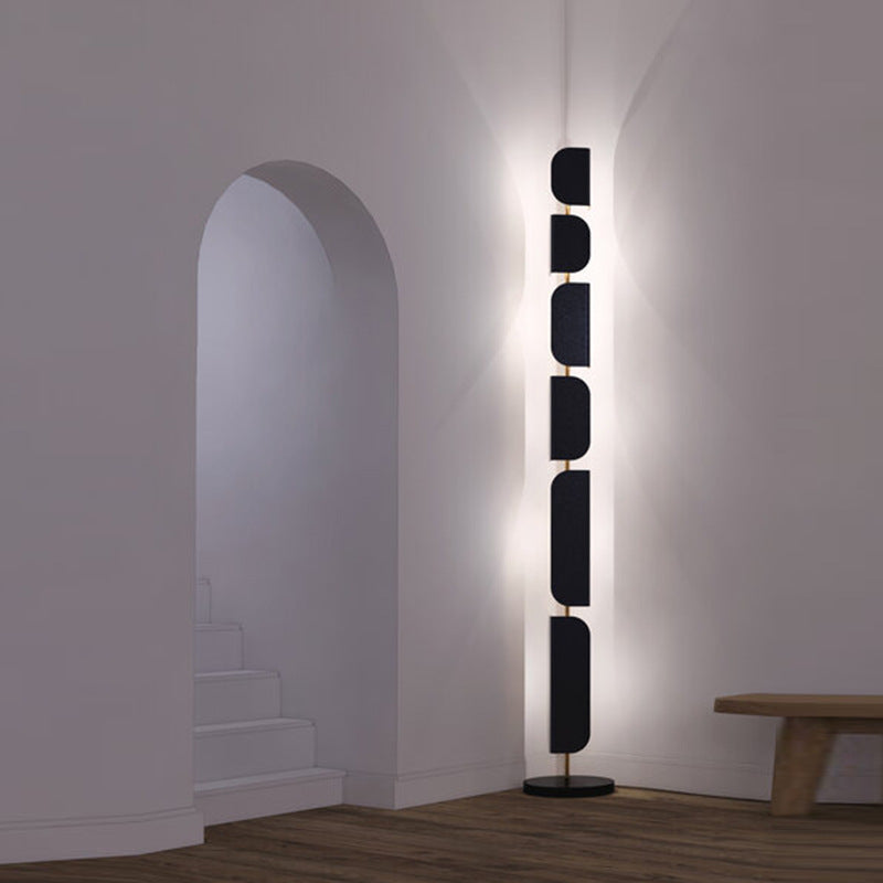 Modern Stacked Disc Floor Lamp - A Minimalist Statement