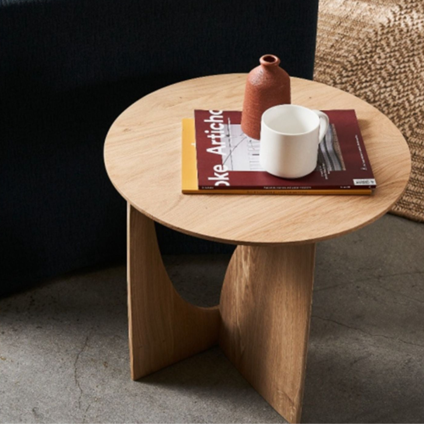 Furnishaus Liora: The Wood Wonder Side Table