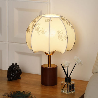 Vintage Floral Table Lamp - A Touch of Romantic Elegance