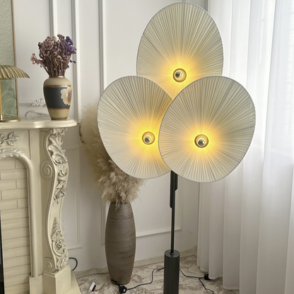 Modern Sunburst Floor Lamp - A Playful and Elegant Design