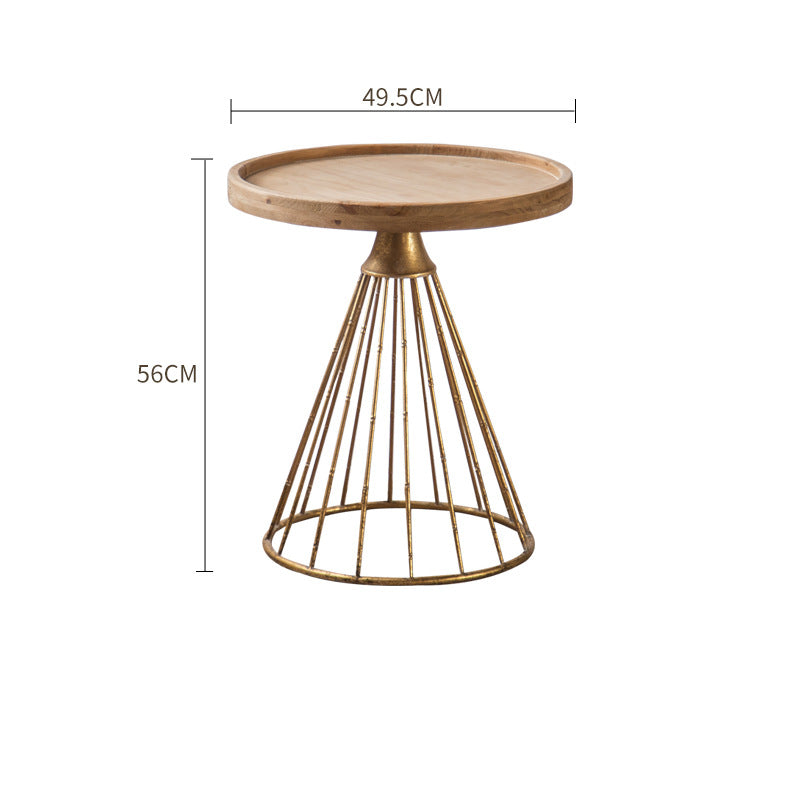 Modern Elegance Meets Timeless Appeal: The Solid Wood Round Coffee Table