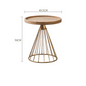 Modern Elegance Meets Timeless Appeal: The Solid Wood Round Coffee Table